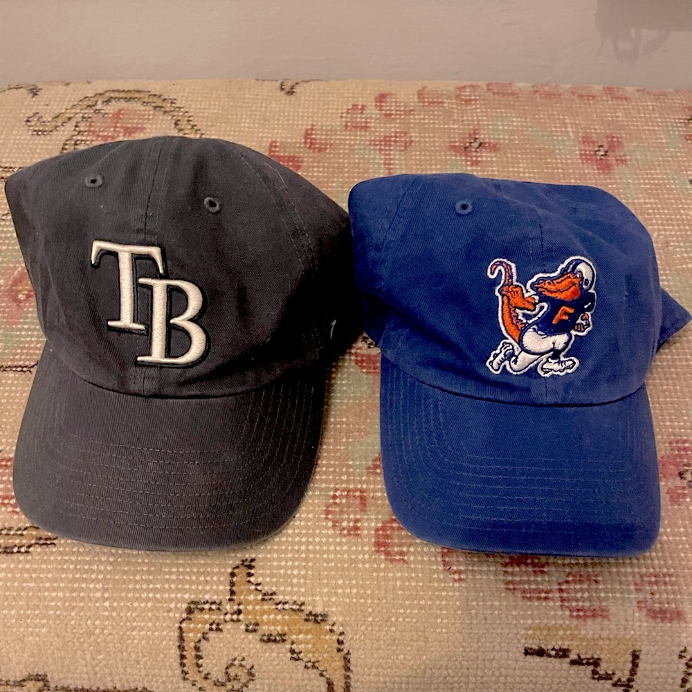47 Florida Hat Bundle (both hats for one price) EUC